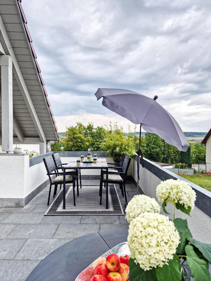 Ferienwohnung -Time To Relax- Bei Bamberg, Mit Herrlichem Blick Auf Das Maintal Viereth-Trunstadt Exterior foto