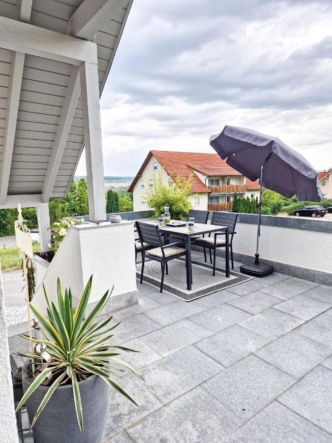 Ferienwohnung -Time To Relax- Bei Bamberg, Mit Herrlichem Blick Auf Das Maintal Viereth-Trunstadt Exterior foto